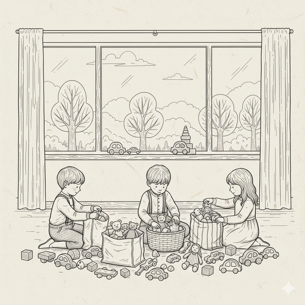 Kuidas vähendada lapse mänguasju