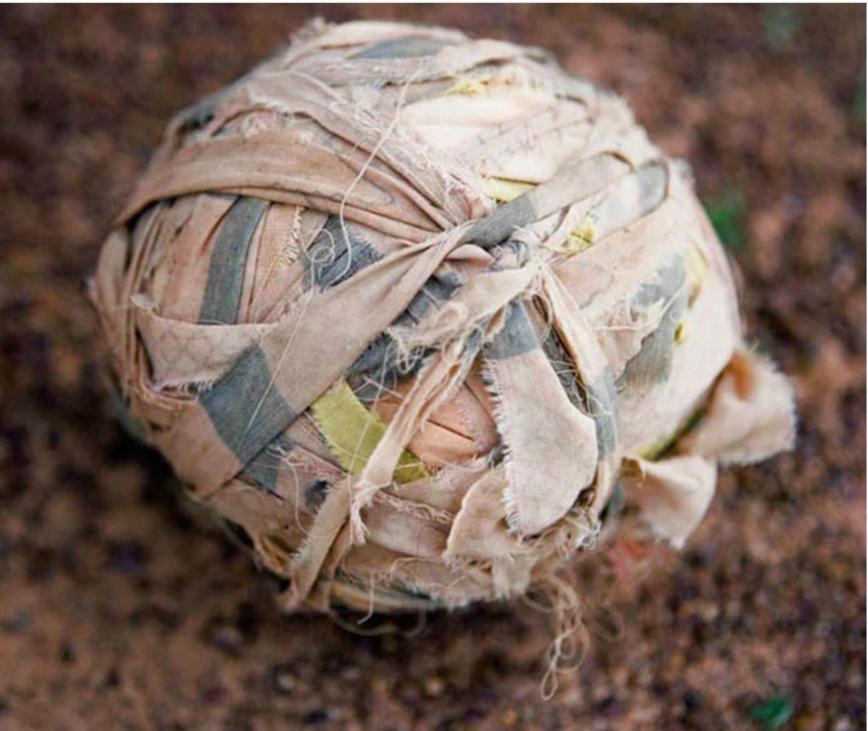 Kaltsust tehtud pall